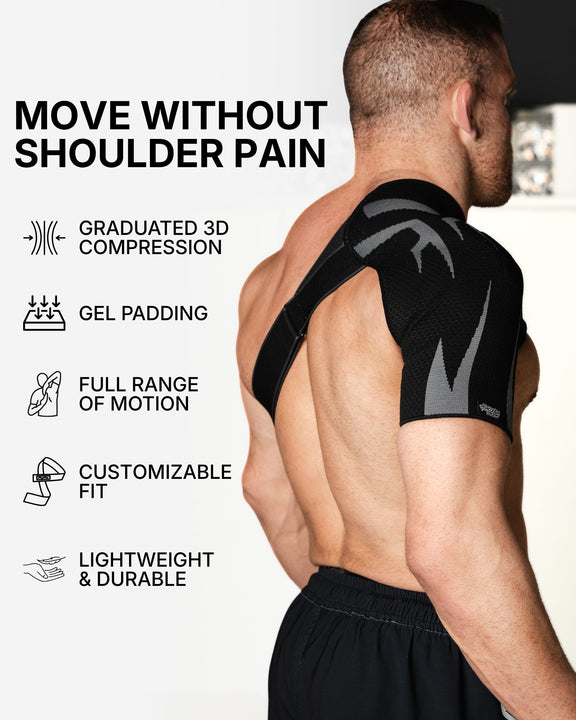 Shoulder Brace For Recovery, Compression Support & Stability – Anaconda ...